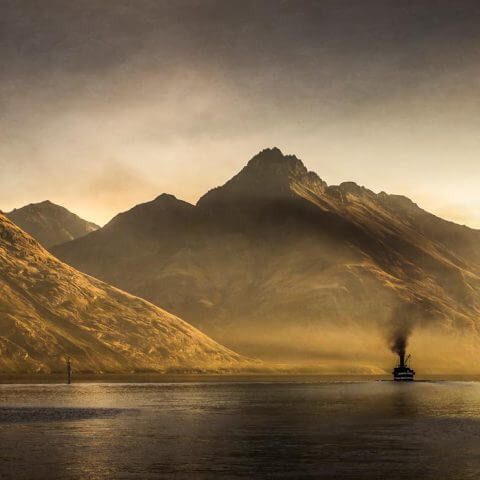 TSS Earnslaw | Queenstown NZ | Iris Photography Awards 2014 | Landscape | Bronze