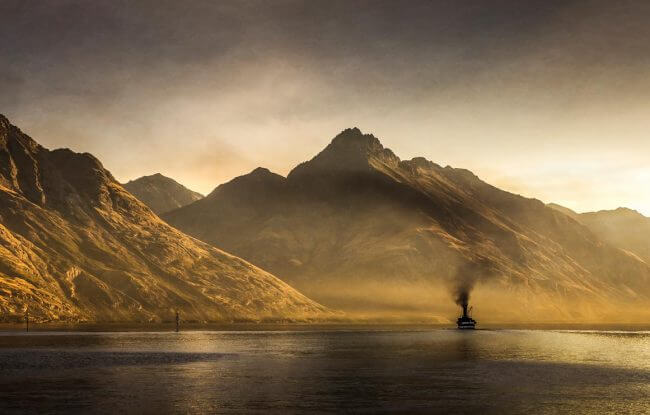 TSS Earnslaw | Queenstown NZ | Iris Photography Awards 2014 | Landscape | Bronze